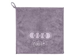 Салфетка чистящая микрофибра с логотипом 30*30 см (3шт/уп) Forsage F-NHE33 AUDI