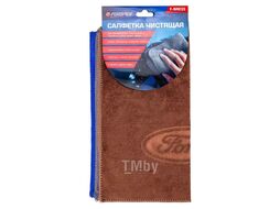 Салфетка чистящая микрофибра с логотипом 30*30 см (3шт/уп) Forsage F-NHE33 FORD