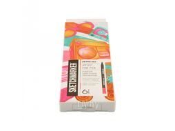 Ручка капиллярная "Sketchmarker Artist fine pen Mid", 6 шт Sketchmarker SMFP-6set4