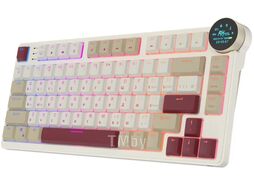 Клавиатура Royal Kludge RK N80 Brown switch/Rosy Clouds