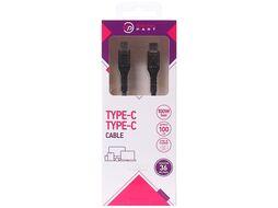 Кабель Digitalpart USB-C to USB-C TC-350T черный