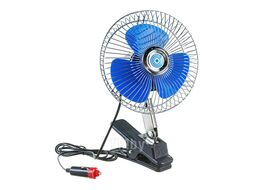 Вентилятор 6" 12V на клипсе металл-пластик Skyway S01901007