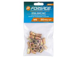 Заклепки резьбовые стальные 20шт. Forsage F-36472