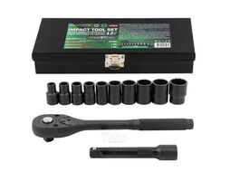 Набор инструментов ударный 12пр. 1/2" (12гр.) RockFORCE RF-4122-9