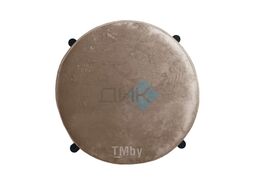 Табурет DikLine, M05 шоколад, ножки черные
