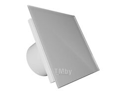 Панель декоративная для базового вентилятора AEON, 179х179мм стекло Lacobel silver clear Эра PAGL4/5 Silver Clear