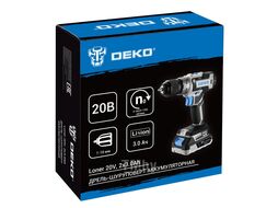 Дрель-шуруповерт аккумуляторная Loner 20V 085-1006 Deko 085-1005