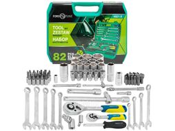 Набор инструментов 82пр. 1/4", 1/2" FORSandTUNE FORSandTUNE-4821-5