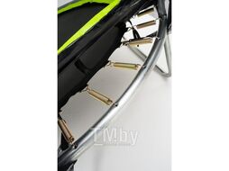 Батут пружинный Calviano 312 см -10ft INSIDE master green с защитной сеткой