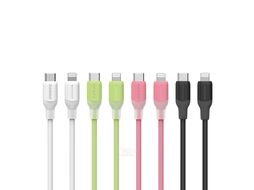 Кабель Momax 1-Link DL53D USB-C/Lightning 1.2м Black