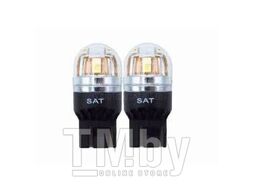 Комплект светодиодных ламп коробка 2шт W21W 12-24V 4W 6000K 330Lm W3x16d LED 6x3020SMD Canbus (неполярная) PATRON PLW21W-LEDUWB2