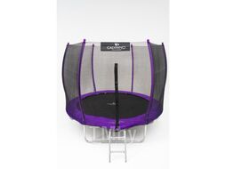 Батут пружинный с защитной сеткой CALVIANO 312 см - 10ft OUTSIDE master purple