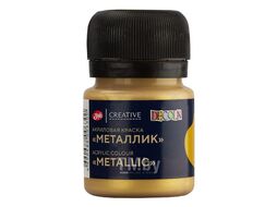 Краска акриловая металлик "Декола", 20 мл., банка Невская Палитра 4926970