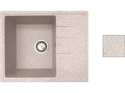 Мойка кухонная из искусственного камня PLATINUM гранит 570х465 mm, AV Engineering