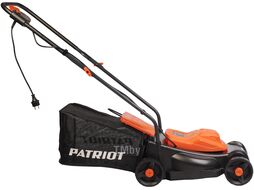 Газонокосилка электрическая PATRIOT PT 1130E, 1200 Вт, 32см, высота 3 позиц, пластик. травосбоник 30л PATRIOT 512309231