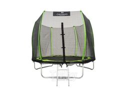 Батут пружинный с защитной сеткой CALVIANO 312 см - 10ft OUTSIDE master green