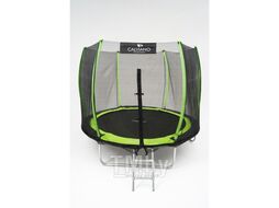 Батут пружинный с защитной сеткой CALVIANO 312 см - 10ft OUTSIDE master green