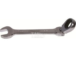 Шарнирный рожково-накидной ключ с трещоткой SW13 FORCH 462913