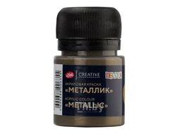 Краска акриловая металлик "Декола", 20 мл., банка Невская Палитра 4926981