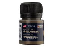 Краска акриловая металлик "Декола", 20 мл., банка Невская Палитра 4926981