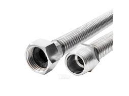Гибкая подводка для газа 1/2" г.ш. 1,2 м VALFEX сильфонная 24100