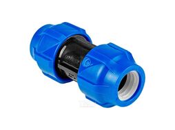 Муфта ПНД компрессионная соединительная 20 VALFEX
