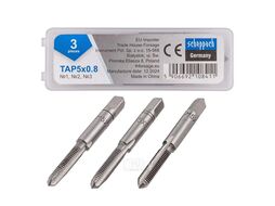 Метчик M5x0,8 (3шт) Scheppach Sch-TAP5x0,8