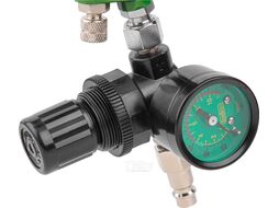 Краскораспылитель ECO SG-9000 с манометром (сопло ф 1.4 мм) (HVLP, сопло ф 1.4 мм, верх. бак 600 мл))