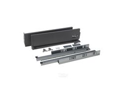 Система ящиков Slimbox AKS L-400 H=128 графит PUSH TO OPEN ДСП 16мм