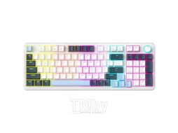 Беспроводная клавиатура JEGG ZA98 (White Navy Blue TNT Yellow)