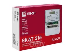 Счетчик электрической энергии СКАТ 315Э/0.5S-5(7.5) ТОИ4 П EKF PROxima 31503P