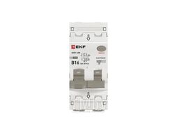 Дифференциальный автомат АВДТ-63N 1P+N 16А (B) 30мА (AC) эл 6кА PROXIMA EKF D63N26E16B30