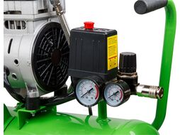 Компрессор ECO AE-25-OF1 (140 л мин, 8 атм, поршневой, безмасляный, ресив. 24 л, 220 В, 0,8 кВт)