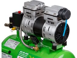 Компрессор ECO AE-25-OF1 (140 л мин, 8 атм, поршневой, безмасляный, ресив. 24 л, 220 В, 0,8 кВт)