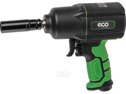 Пневмогайковерт 1/2" ECO AIW-1500S (1300/1700 Нм (закр./откр.); 3 ступени крут.мом.; twin hammer; 7000 об/мин; композитный корпус)