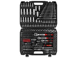 Набор головок и ключей 216пр. 1/4",3/8",1/2" PRO STARTUL STUTTGART (PRO-216S) (6 граней)