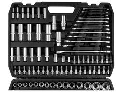 Набор головок и ключей 216пр. 1/4",3/8",1/2" PRO STARTUL STUTTGART (PRO-216S) (6 граней)