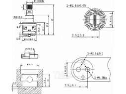 Картридж-дивертор D18 для смесителя, тип E, AV Engineering (2 выхода) AVSSS-093