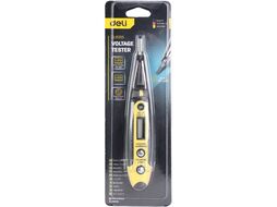 Тестер напряжения Deli YS EDL8005 12-250 В, желтый/черный