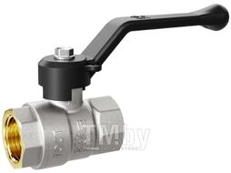 Кран шаровый 1 1/4" вн.-вн. ручка PN25, LD LD.47.112.1.32.M02