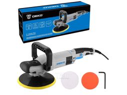Шлифмашина полировальная сетевая P-1300W PRO, 180мм, 1300 Вт Deko 084-1099