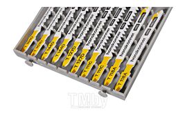 Набор пилок для лобзиков, 10 шт., Hanskonner H10-UNISET1