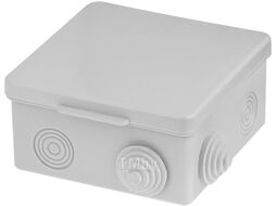 Коробка распред.с крышкой 100х100х55мм IP54, 8вх. TDM