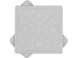 Коробка распред.с крышкой 100х100х55мм IP54, 8вх. TDM