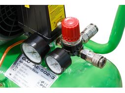Компрессор ECO AE-502-3 (440 л/мин, 8 атм, коаксиальный, масляный, ресив. 50 л, 220 В, 2.20 кВт)