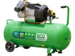 Компрессор ECO AE-1005-3 (440 л мин, 8 атм, коаксиальный, масляный, ресив. 100 л, 220 В, 2.20 кВт)