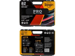 Набор головок и ключей 82пр. 1/4",1/2" PRO STARTUL STUTTGART (PRO-082S) (6 граней)