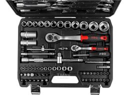 Набор головок и ключей 82пр. 1/4",1/2" PRO STARTUL STUTTGART (PRO-082S) (6 граней)