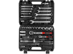 Набор головок и ключей 82пр. 1/4",1/2" PRO STARTUL STUTTGART (PRO-082S) (6 граней)