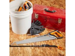 Ножовка по дереву PowerTooth 550мм 7 зубьев на дюйм FISKARS